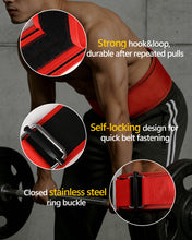 Load image into Gallery viewer, PeachKinetic Weight Lifting Belt for Gym Training and Powerlifting, Supportive Workout Belt