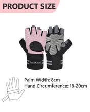 Load image into Gallery viewer, PeachKinetic Workout Gloves for Women, Gym Exercise Fitness Gloves
